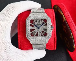 Picture of Cartier Watches Men Santos De Cartier _SKU2286cartier-39.8x92828